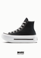CONVERSE BOTA PLATAFORMA NEGRO