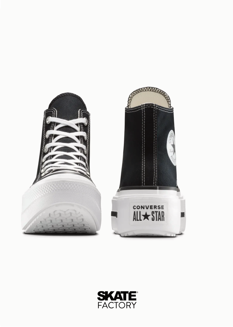 CONVERSE BOTA PLATAFORMA NEGRO
