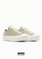 CONVERSE CHOCLO PLATAFORMA OLIVO