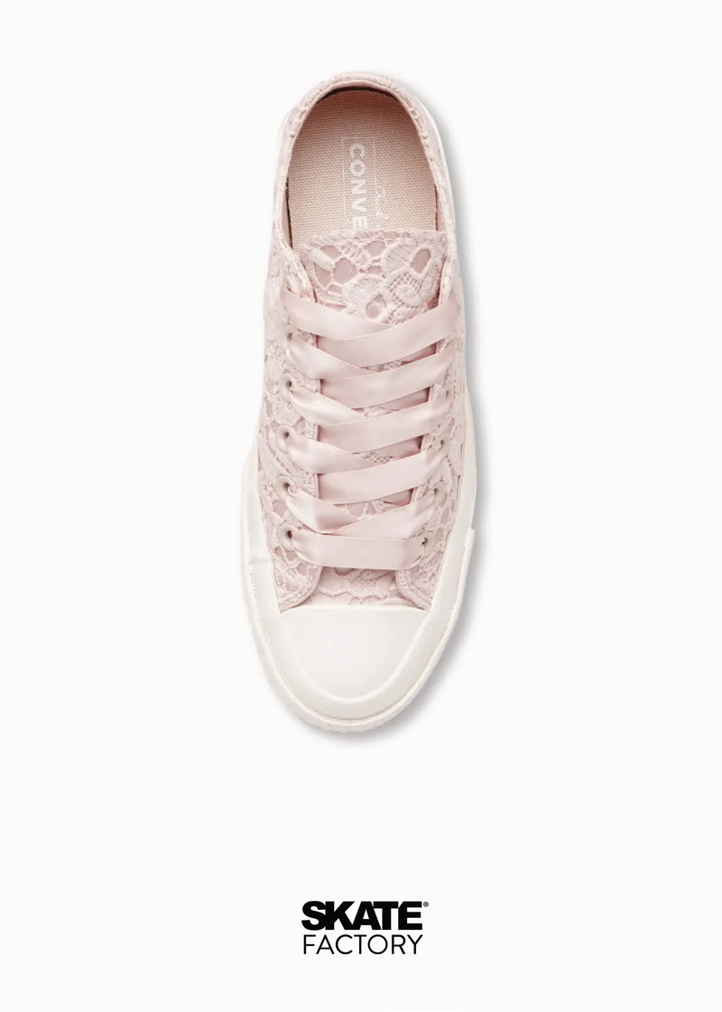 CONVERSE CHOCLO PLATAFORMA BEIGE