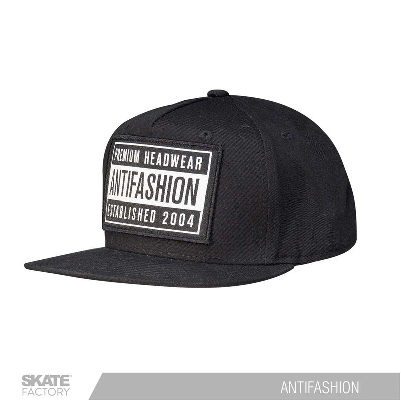 GORRA PLANA ANTIFASHION ADS NEGRO