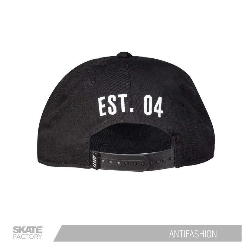 GORRA PLANA ANTIFASHION ADS NEGRO