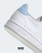 TENIS ADIDAS MUJER ADVANTAGE BASE EN COLOR BLANCO CON AZUL