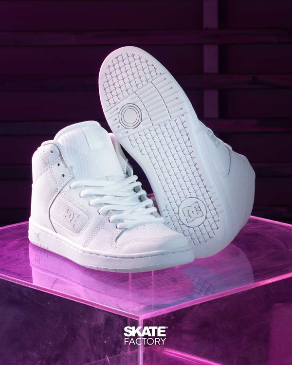 TENIS DC SHOES MANTECA 4 HI  BLANCO (HBB)