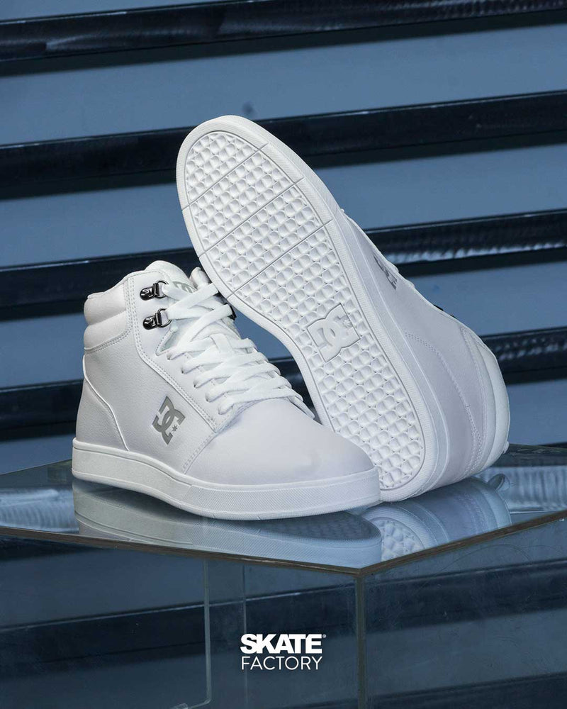 TENIS DC SHOES BOTA CRISIS 2 CABALLERO BLANCO (WWL)