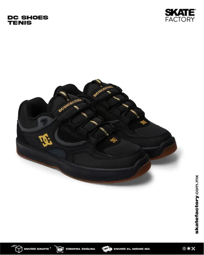 DC SHOES KALYNX ZERO NEGRO ORO