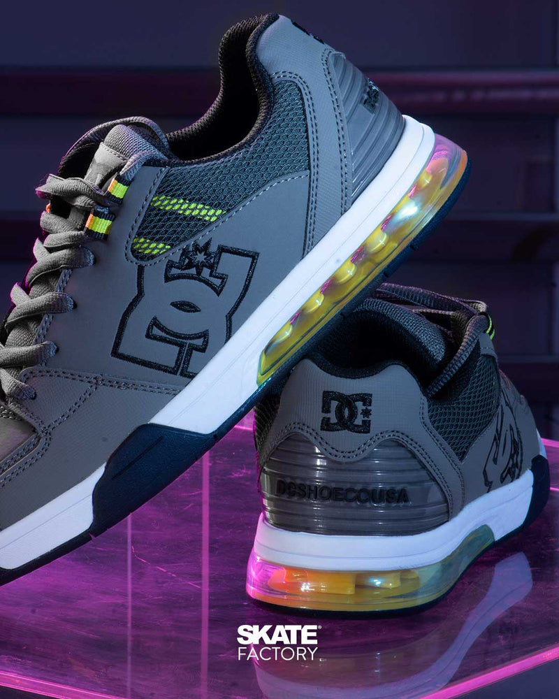 TENIS DC SHOES VERSATILE GRIS (GY1)