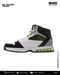 TENIS DC SHOES CABALLERO VERSATILE HI BLANCO NEGRO VERDE