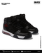 TENIS DC SHOES CABALLERO VERSATILE HI NEGRO ROJO