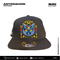 GORRA PLANA ANTIFASHION SNAPBACK CAT NEGRA