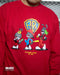 SUDADERA ANTIFASHION ANTI BROS COLOR ROJO