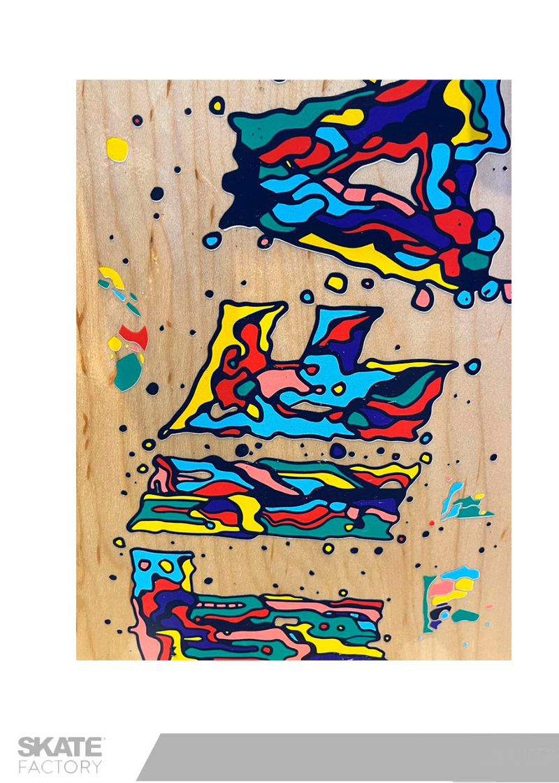 PATINETA COMPLETA ANTIFASHION PAINT