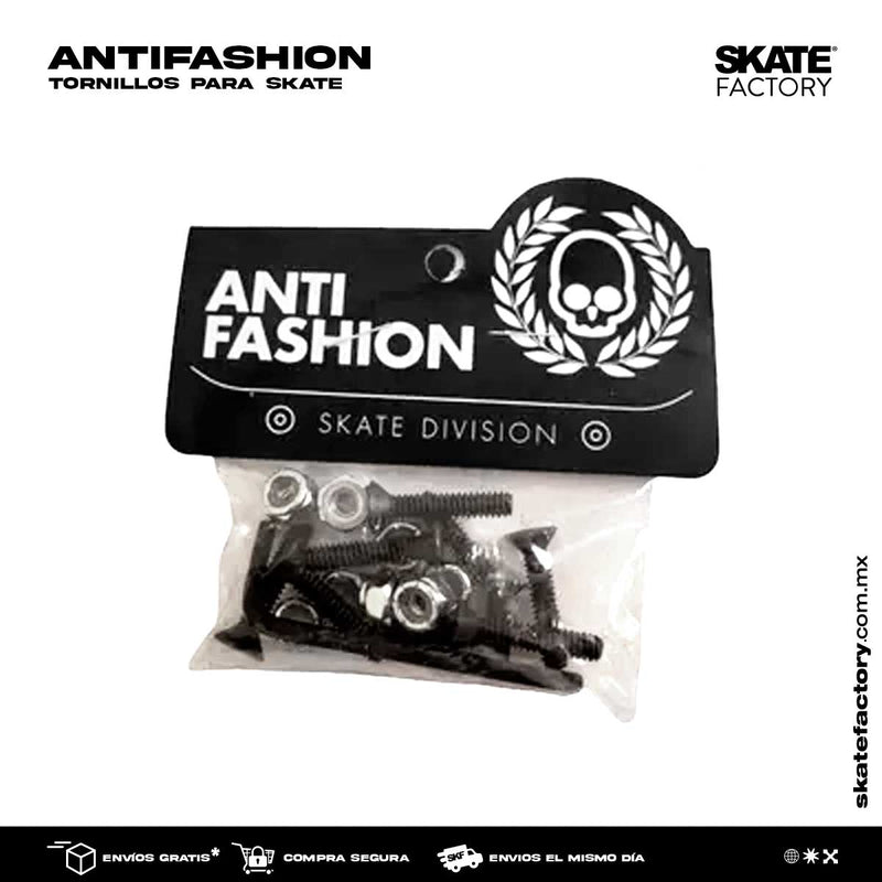 TORNILLOS PARA SKATEBOARD ANTIFASHION NGO