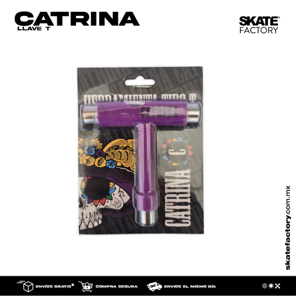 LLAVE T CATRINA MORADO