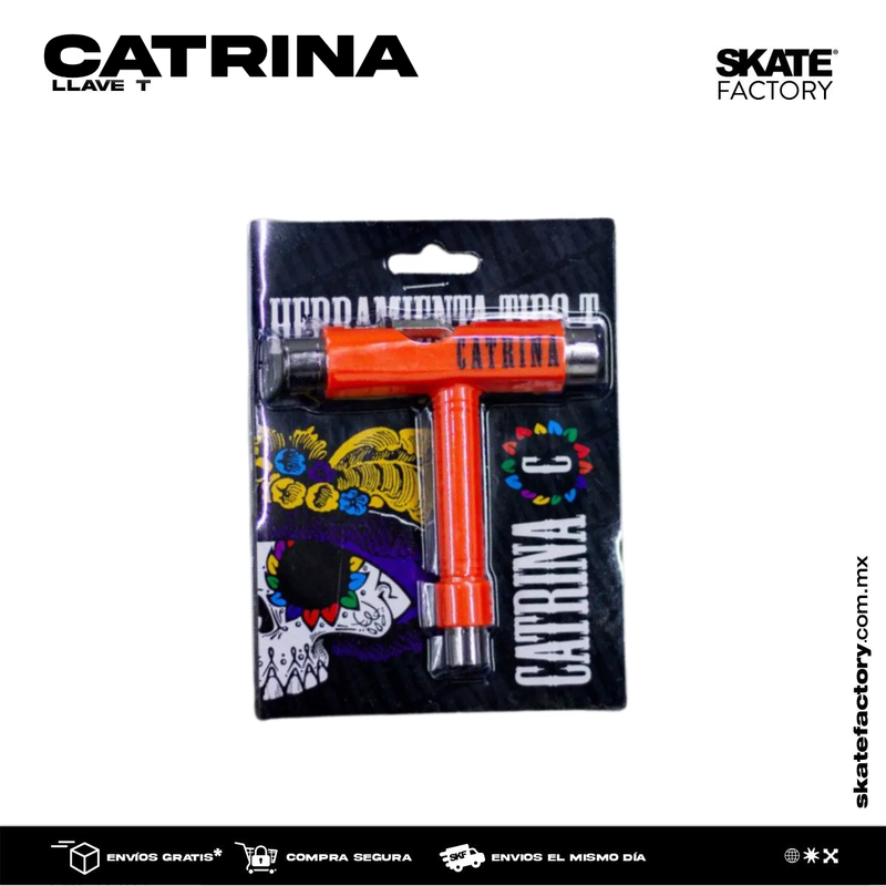 LLAVE T CATRINA ROJO