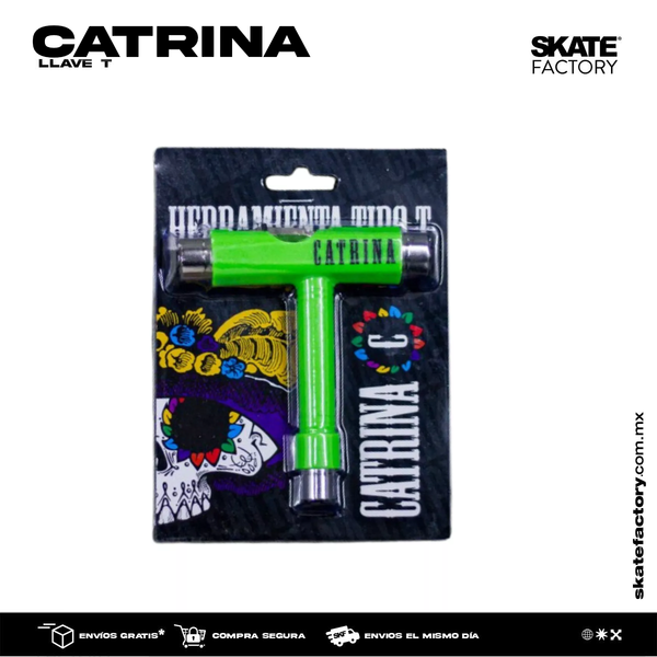 LLAVE T CATRINA PARA PATINETA VERDE