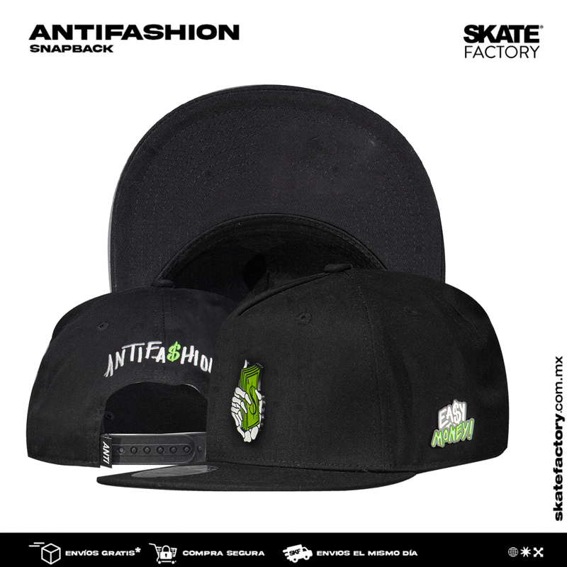 GORRA PLANA ANTIFASHION EASY MONEY NGO