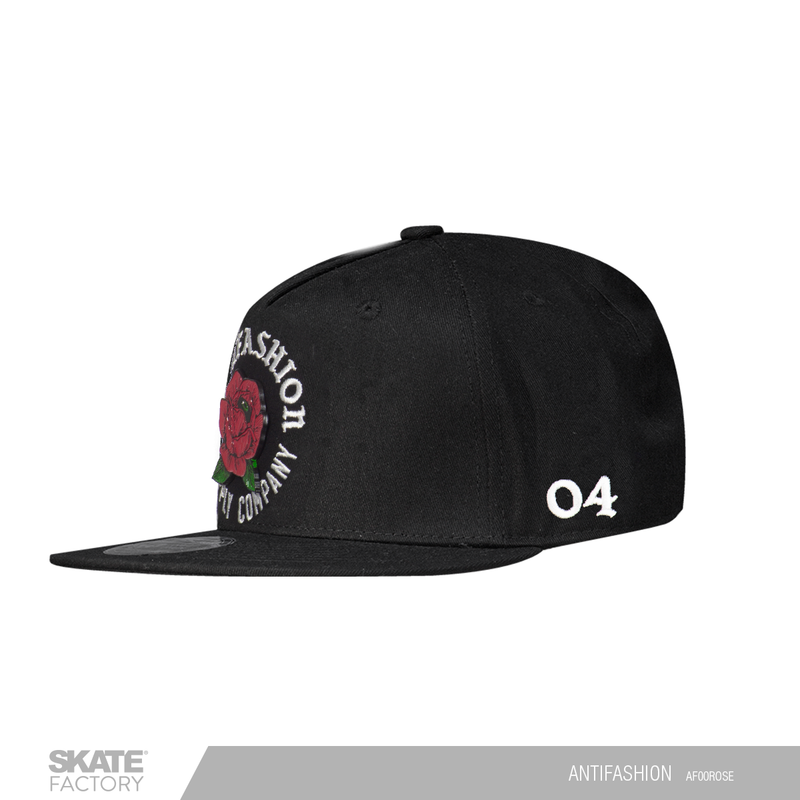 GORRA PLANA SNAPBACK PARA HOMBRE ANTIFASHION ROSE NGO ROJO