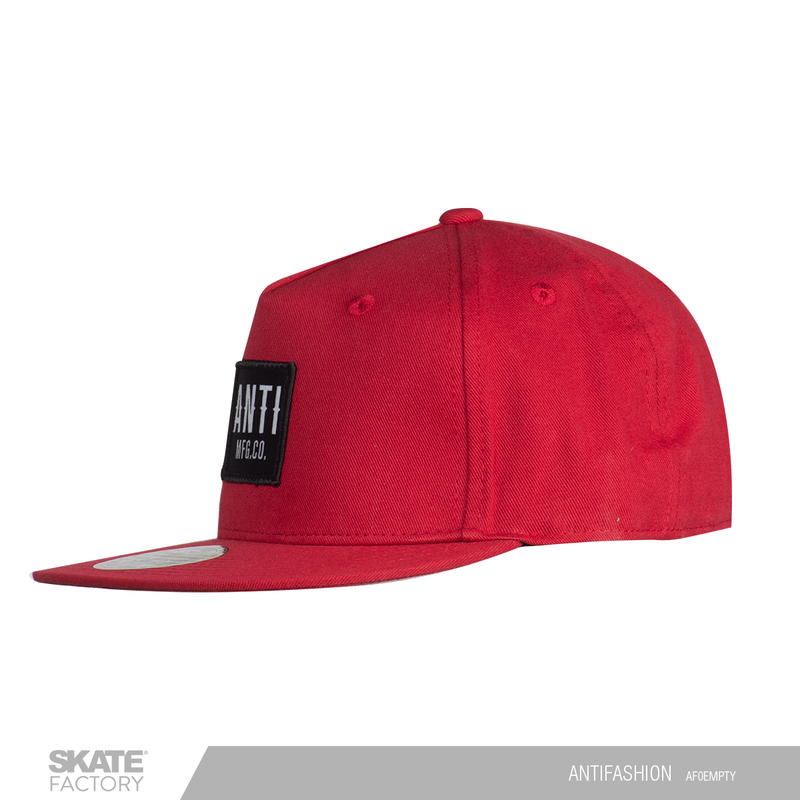 GORRA PLANA SNAPBACK PARA HOMBRE ANTIFASHION ROJO