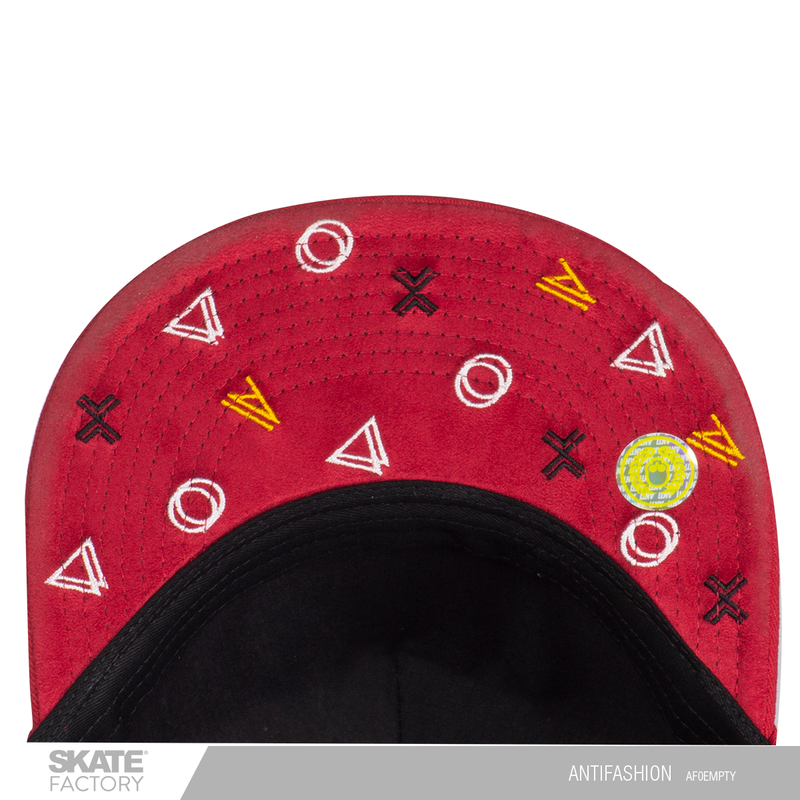 GORRA PLANA SNAPBACK PARA HOMBRE ANTIFASHION ROJO