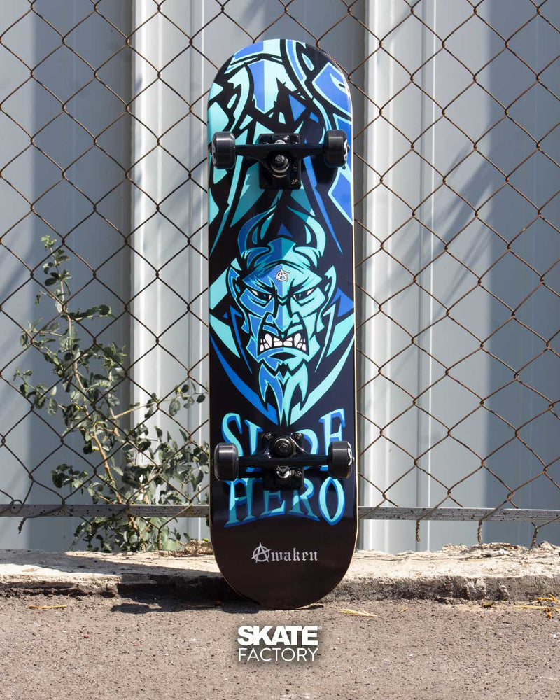 PATINETA COMPLETA AWAKEN SLIDE HERO AZUL