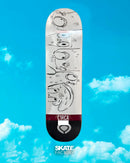 TABLA CIRCA BIRD BLANCA