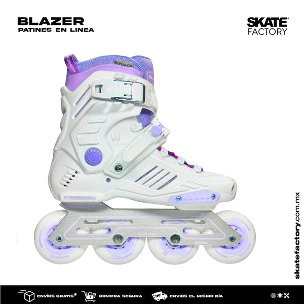 PATINES BLAZER FREESKATE COLOR BCO LILA