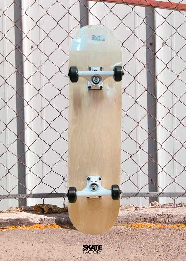SKATEBOARD COLO MADERA WHITE
