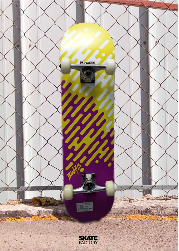 SKATEBOARD BI COLOR
