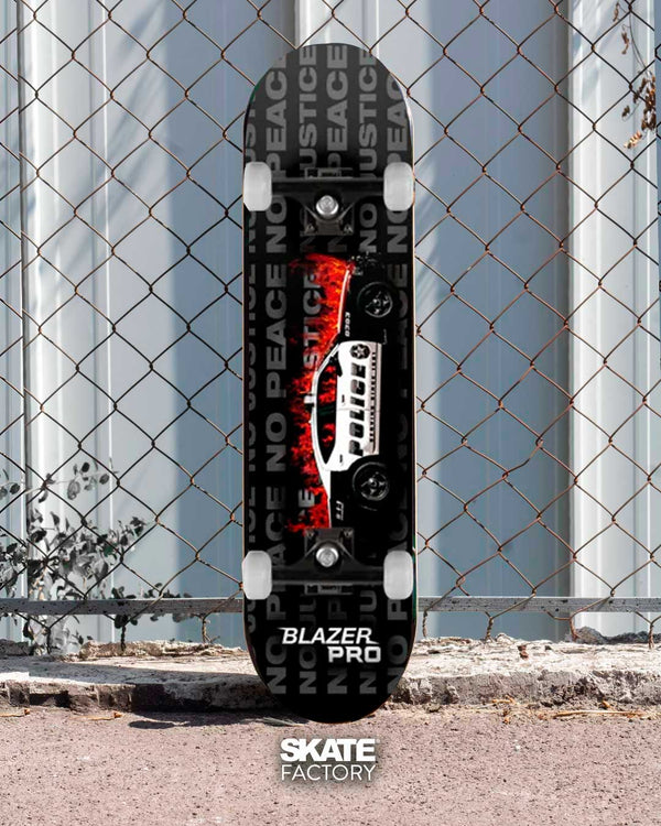 PATINETA COMPLETA BLAZER PRO POLICE GRIS NEGRO