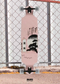 LONGBOARD COMPLETA CLEMENTE MAPPLE ROSA NEGRO