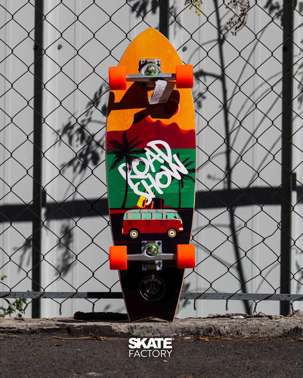 LONGBOARD SKATE NARANJA VARIOS ROADSHOW