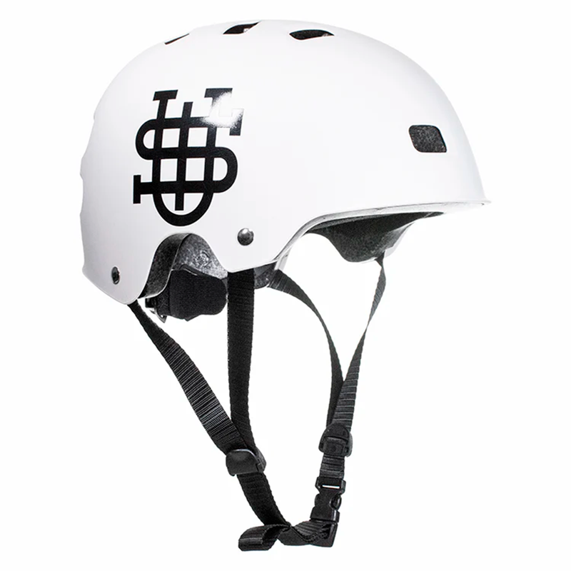 CASCO UNISEX CHICAGO BLANCO NEGRO