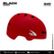 CASCO ROJO CON TRASERA LED