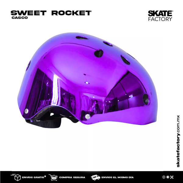 CASCO SWEET ROCKET MORADO