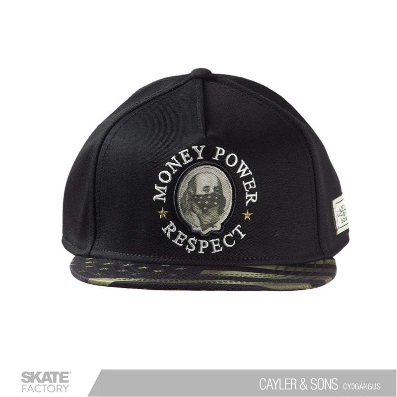 GORRA PLANA PARA HOMBRE CAYLER & SONS GALAXY ILLUMINATI ORO