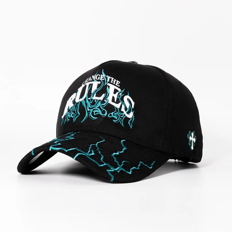 GORRA CASH ONLY CHANGE THE RULES NGO AZUL