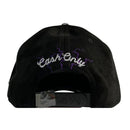 GORRA CASH ONLY CHANGE THE RULES NGO MORADO