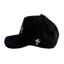 GORRA CASH ONLY CHANGE THE RULES NGO MORADO