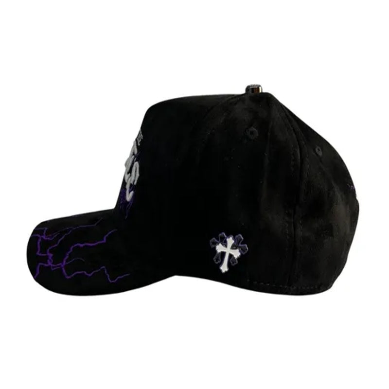 GORRA CASH ONLY CHANGE THE RULES NGO MORADO