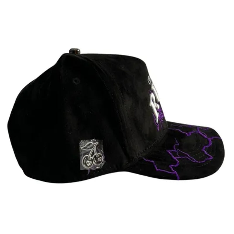 GORRA CASH ONLY CHANGE THE RULES NGO MORADO
