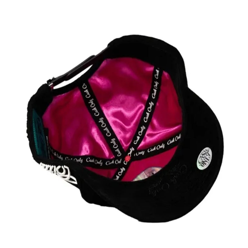 GORRA CASH ONLY HOLLYWOOD NEGRO