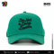 GORRA CASH ONLY NOT DRUGS GREEN