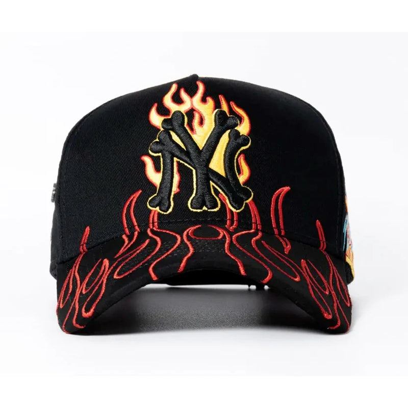 GORRA CASH ONLY NEW YORK FLAMES NGO NJA