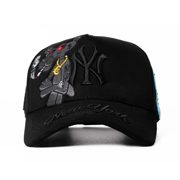 GORRA CASH ONLY PANTER NEGRO