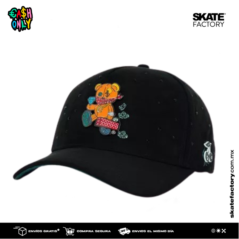 GORRA CASH ONLY BEAR TEDRICOB