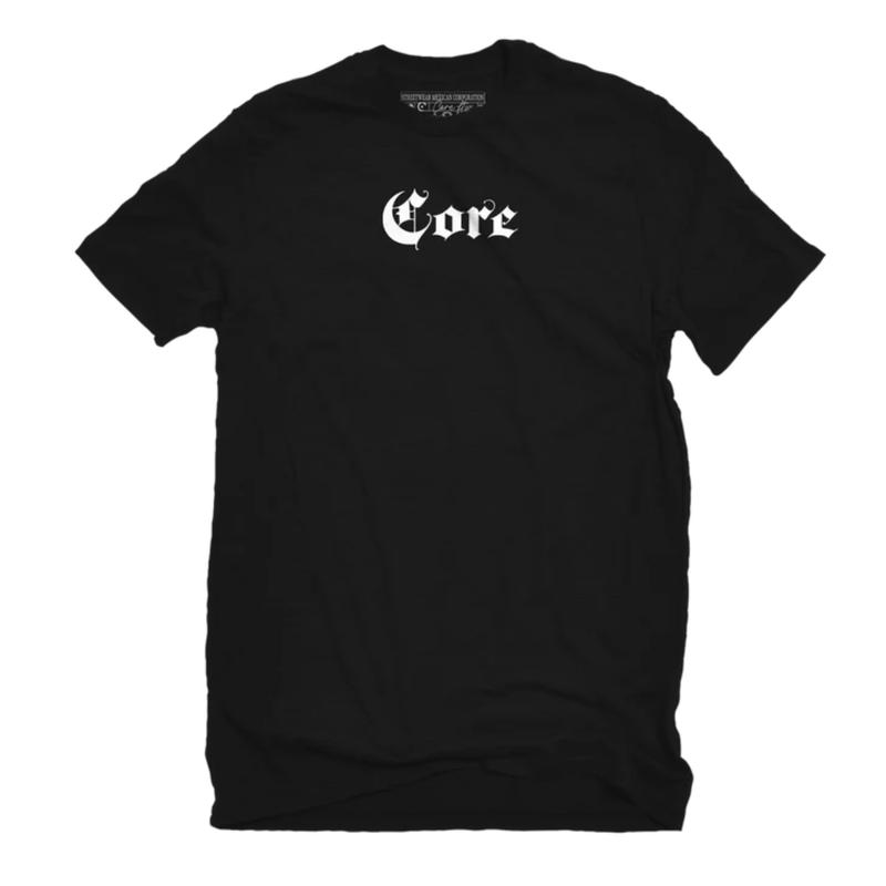 PLAYERA CORE BURN IT NEGRA