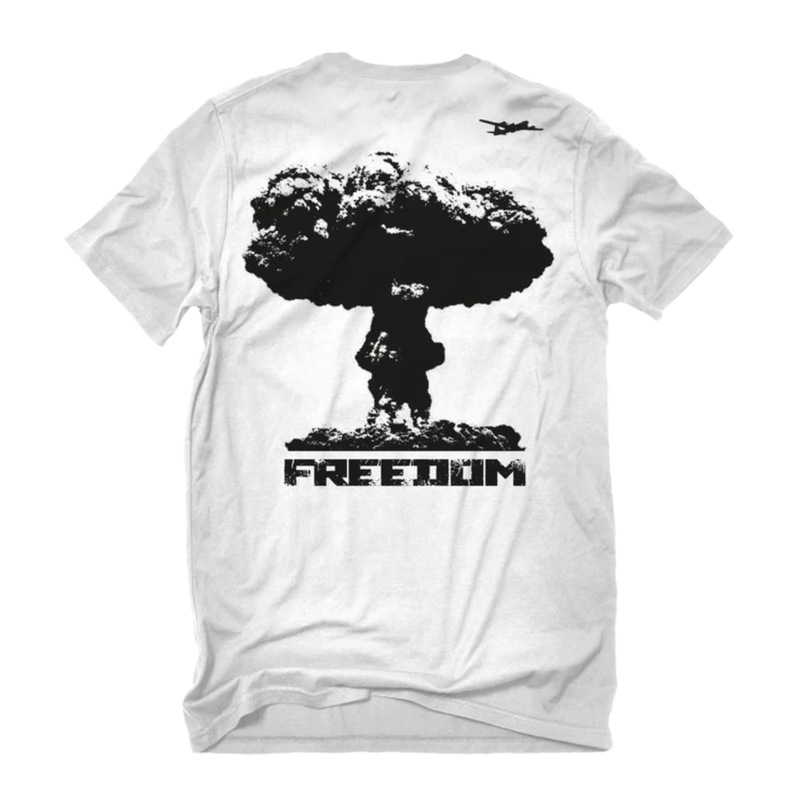 PLAYERA CORE FREEDOM BLANCA