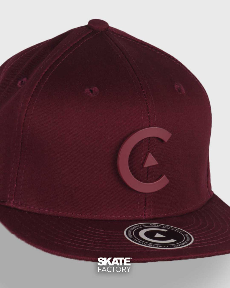 GORRA PLANA CORE PARA CABALLERO SNAPBACK VINO