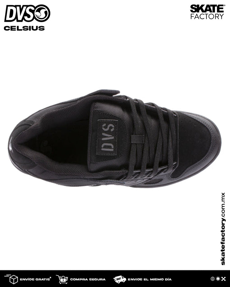 DVS TENIS CABALLERO NEGRO MONO